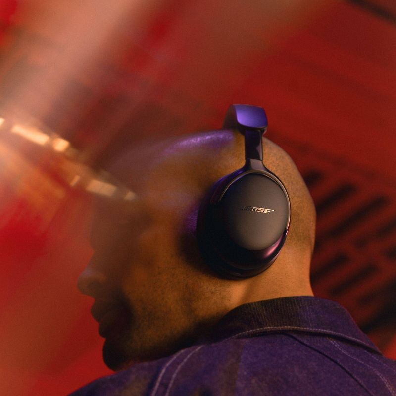 slide 8 of 9, Bose QuietComfort Ultra Wireless Active Noise Cancelling Headphones (2nd Gen) - Black, 1 ct