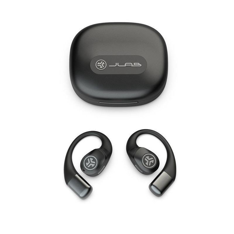 slide 3 of 13, JLab Epic Open Sport True Wireless Earbuds- Black, 1 ct