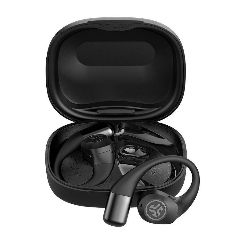 slide 4 of 13, JLab Epic Open Sport True Wireless Earbuds- Black, 1 ct