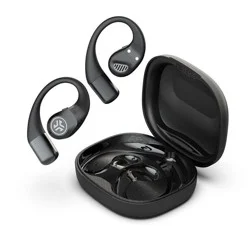 JLab Epic Open Sport True Wireless Earbuds- Black