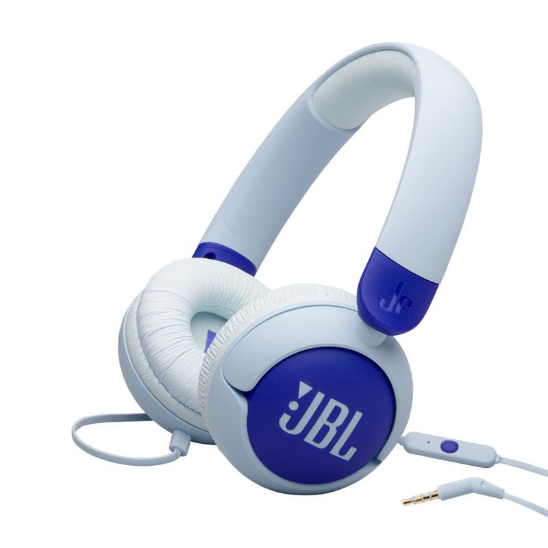 slide 1 of 14, JBL Junior 320 On-Ear Headphones - Blue, 1 ct