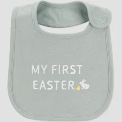 Carter's Just one you® Baby My 1st Easter Bib - Green
