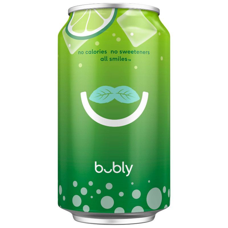 slide 5 of 8, bubly Mojito Breeze Sparkling Water - 8pk/12 fl oz Cans, 8 ct; 12 fl oz