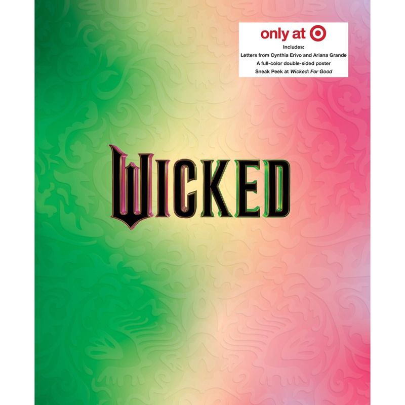 slide 2 of 7, Harper Collins WICKED: The Official Visual Companion – by Universal Pictures Target Exclusive (Hardcover), 1 ct