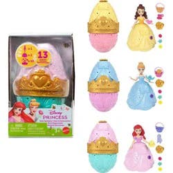 Disney Princess Easter Egg Surprise with 1 Small Doll, 2 Skirts & 10 Accessories