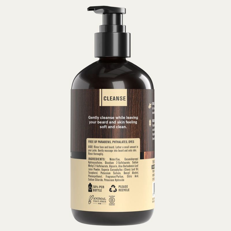 slide 9 of 9, Every Man Jack Beard and Face Wash - Vanilla + Cedar - 6.7 fl oz, 6.7 fl oz