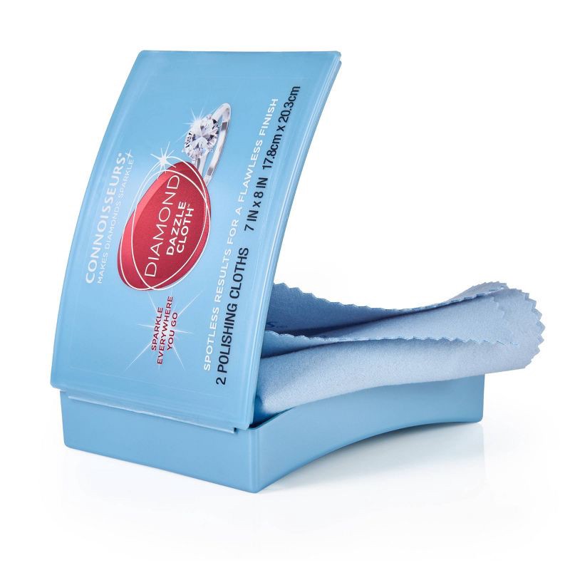 slide 1 of 6, Connoisseurs Diamond Dazzle Cloth, 1 ct