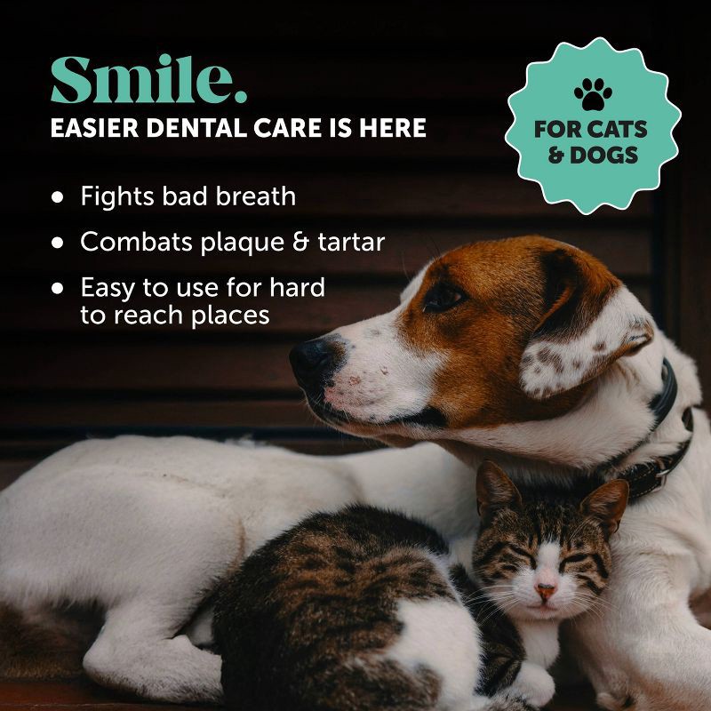 slide 5 of 9, Pet Honesty Mint Flavor Cat and Dog Dental Wipes - 30ct, 30 ct