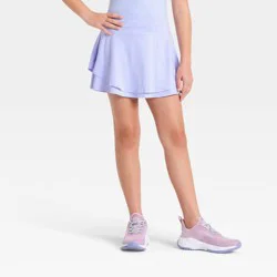 Girls' Knit Skort - All In Motion™ Purple M