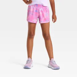 Girls' Run Shorts - All In Motion™ Light Pink XS