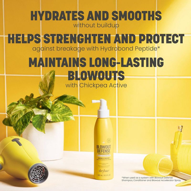 slide 4 of 9, Drybar Blowout Defense Strengthen & Extend Spray - Ulta Beauty, 1 ct