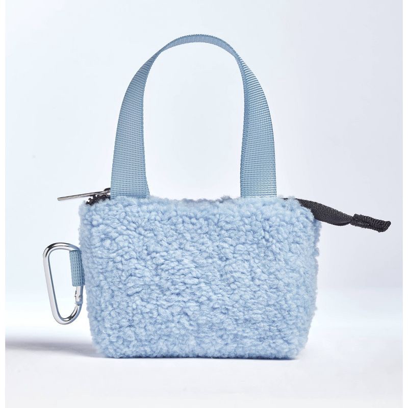 slide 2 of 4, TwelveNYC Faux Shearling Mini Tote Daypack, 1 ct
