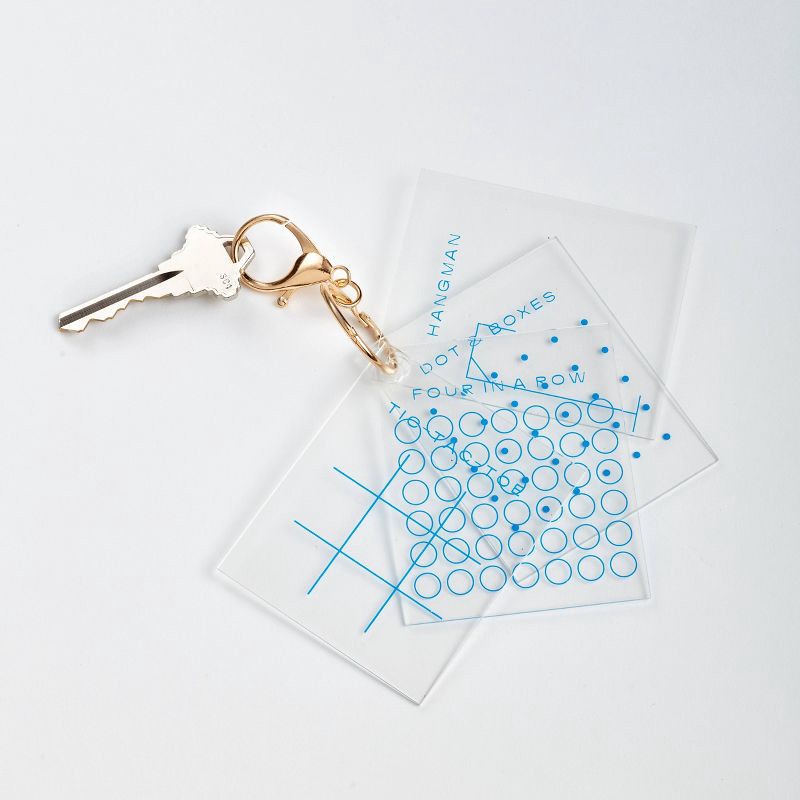 slide 1 of 4, TwelveNYC Games Keychain, 1 ct