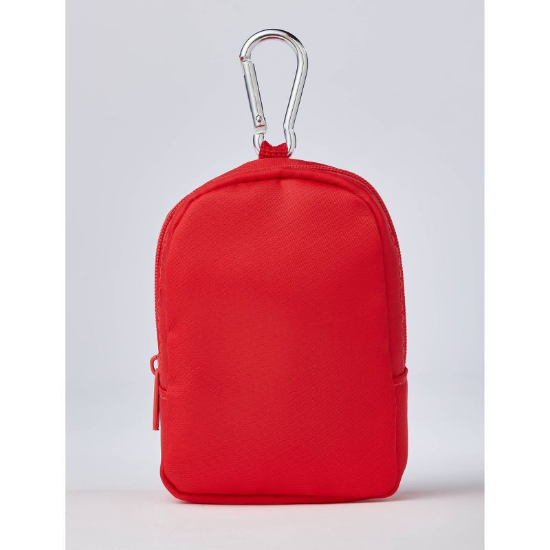 slide 1 of 4, TwelveNYC Mini Backpack Red, 1 ct
