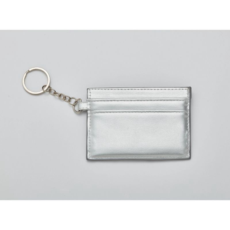 slide 2 of 5, TwelveNYC Mini Card Holder Keychain with Lipstick Holder, 1 ct