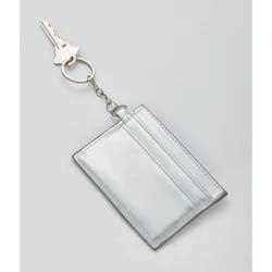 TwelveNYC Mini Card Holder Keychain with Lipstick Holder