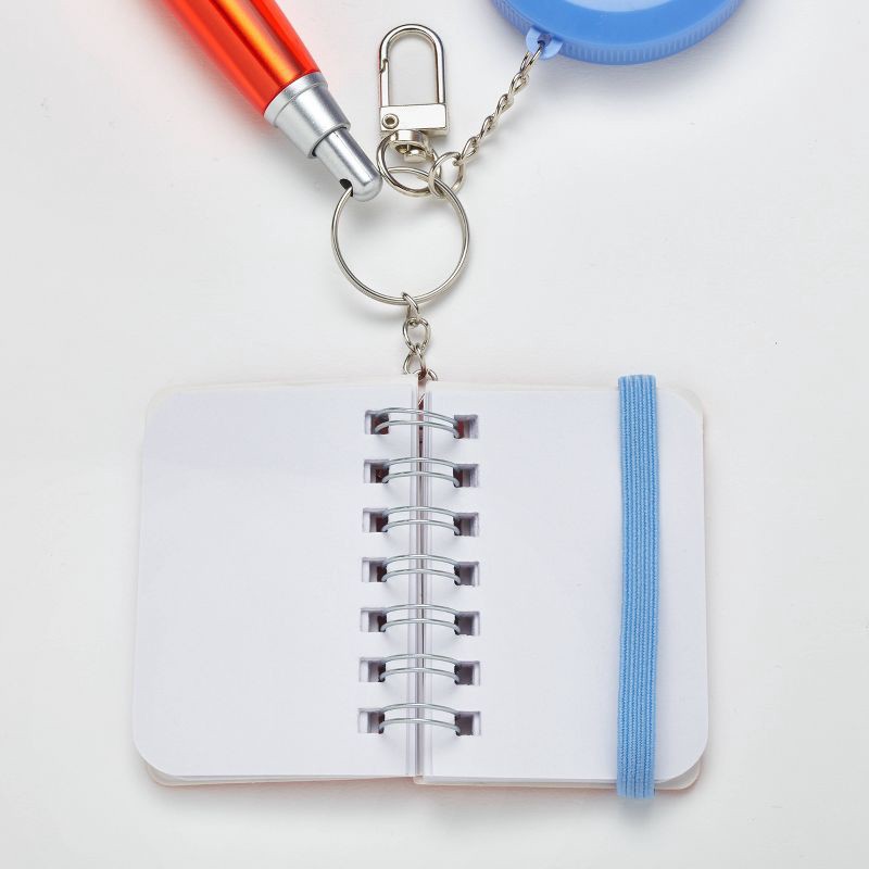 slide 3 of 4, TwelveNYC Stationery Keychain, 1 ct