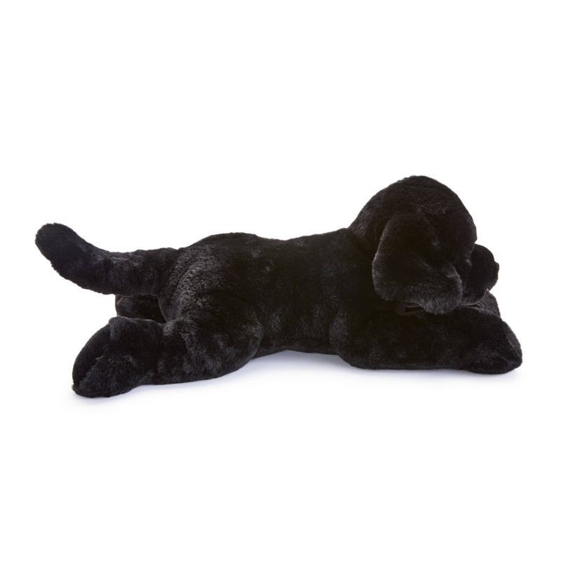 slide 4 of 7, FAO Schwarz 18" Lying Sweet Labrador Toy Plush - Black, 1 ct