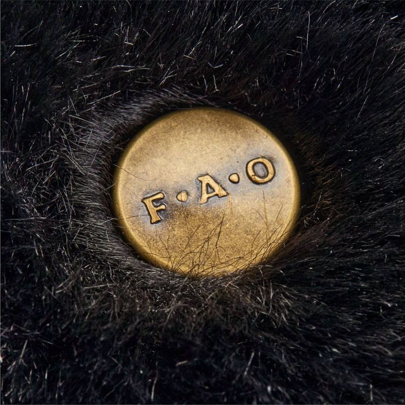 slide 7 of 7, FAO Schwarz 18" Lying Sweet Labrador Toy Plush - Black, 1 ct