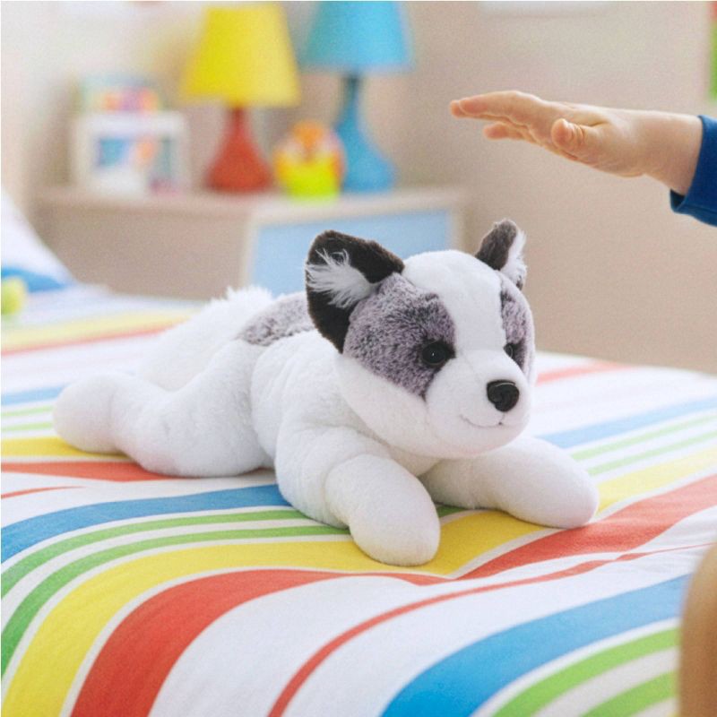 slide 2 of 7, FAO Schwarz 22" Sweet Lying Marble Fox Toy Plush, 1 ct