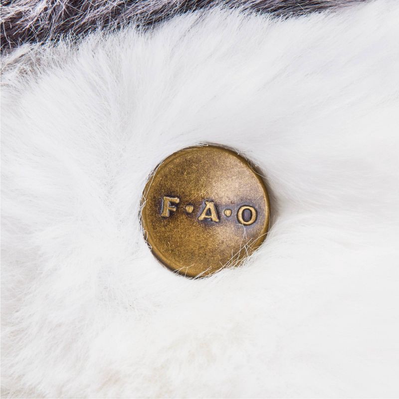 slide 7 of 7, FAO Schwarz 22" Sweet Lying Marble Fox Toy Plush, 1 ct