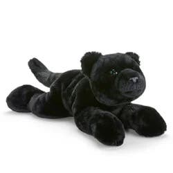 FAO Schwarz 22" Sweet Lying Black Panther Toy Plush