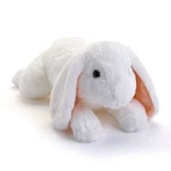 FAO Schwarz 22" Sweet Lying Arctic Bunny Toy Plush
