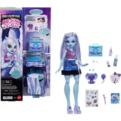 Monster High Self-Scare Secrets Abbey Bominable Fashion Doll with 13 Realistic Accessories