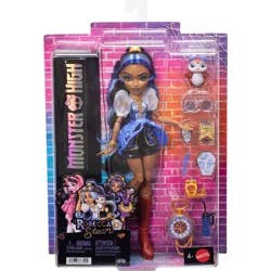 Monster High Robecca Steam Fashion Doll with Blue Blouse and Rocket Boots
