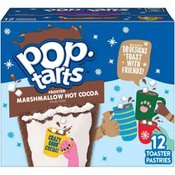 Pop-Tarts Frosted Marshmallow Hot Cocoa Toaster Pastries - 20.3oz/12ct