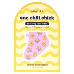 SpaLife Soothing Foot Mask - One Chill Chick - 1.13 fl oz