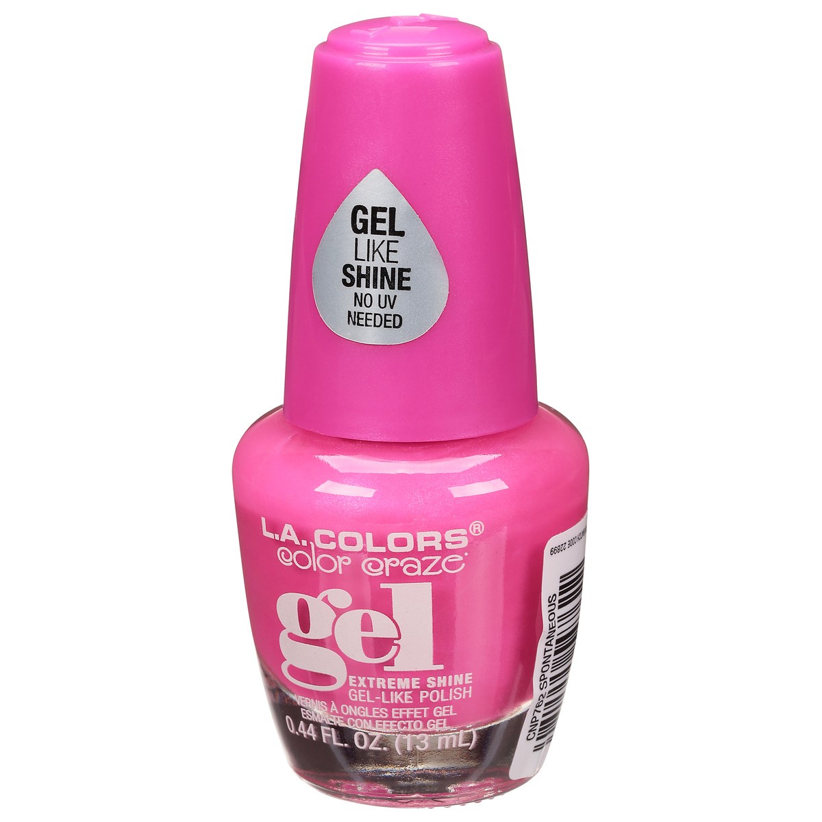 slide 3 of 10, L.A. Colors Color Craze CNP762 Spontaneous Gel Extreme Shine Nail Polish 0.44 fl oz, 0.44 fl oz