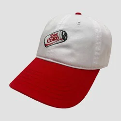 Women's Coca-Cola Embroidered Baseball Hat - Red/White