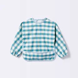 Long Sleeve Bib - Gingham - Cloud Island™