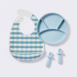 Mealtime Giftset - 4pc - Blue - Cloud Island™