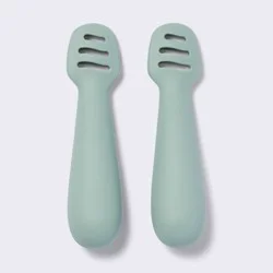 Dipping Spoons - 2pk - Green - Cloud Island™