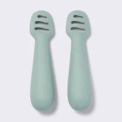 Dipping Spoons - 2pk - Green - Cloud Island™