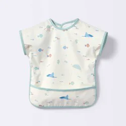Short Sleeve Bib - Sea Creatures - Cloud Island™