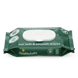 HealthyBaby Wet Wipes - 56ct: Hypoallergenic, Paraben-Free, Alcohol-Free, Chlorine-Free