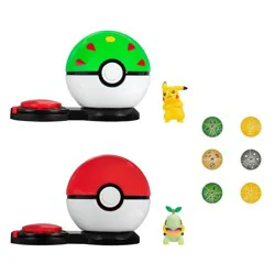 Pokemon Surprise Attack Turtwig & Pikachu 2 with Poke Ball & Friend Ball Game