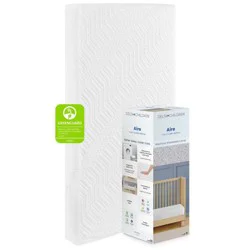Delta Children Aire Standard Crib and Toddler Foam Mattress 5": Firm, High-Density, Breathable, 9 lb