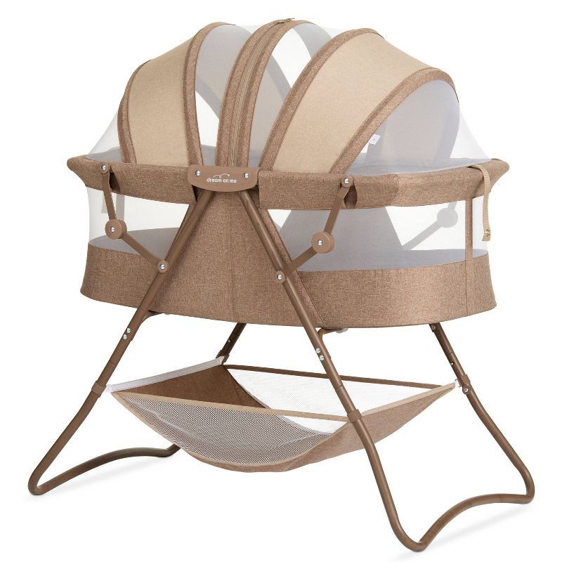 slide 1 of 9, Dream On Me Karley Bassinet - Tan, 1 ct