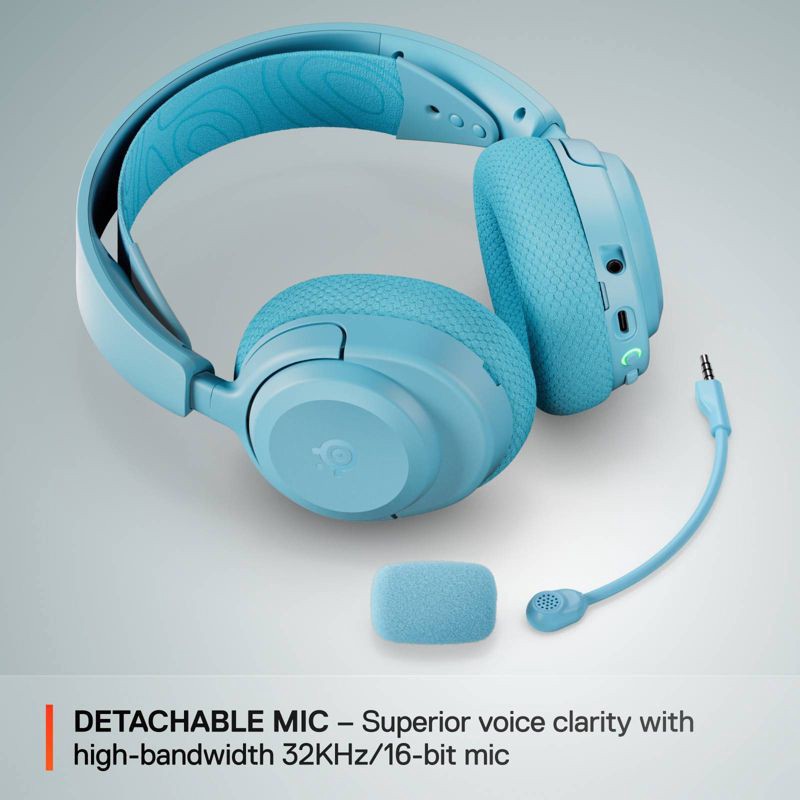 slide 8 of 9, SteelSeries Arctis Nova 3XW Headset - Aqua, 1 ct