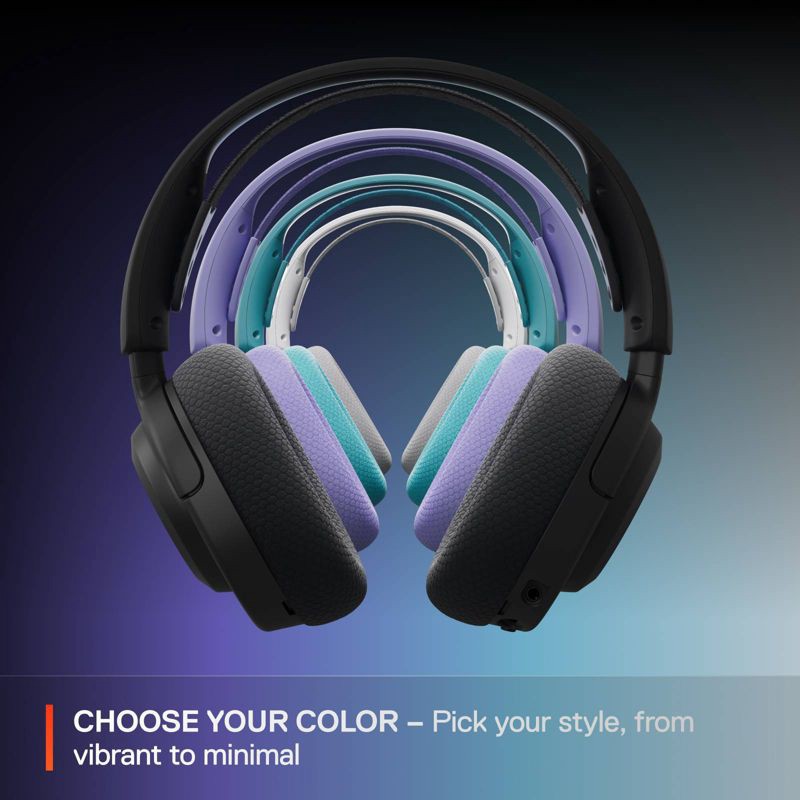slide 9 of 9, SteelSeries Arctis Nova 3XW Headset - Aqua, 1 ct