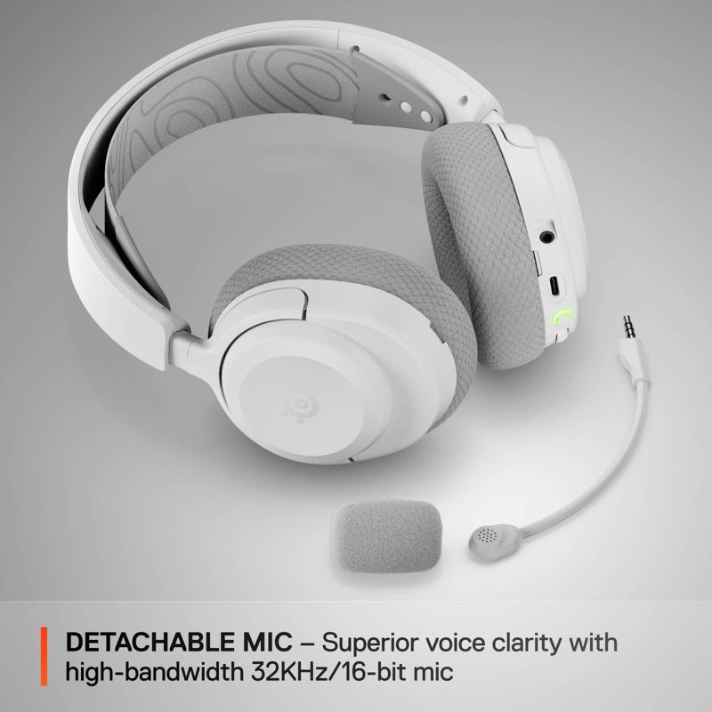 slide 8 of 9, SteelSeries Arctis Nova 3XW Headset - White, 1 ct