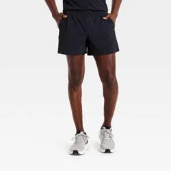 Men's Elevated 2-in-1 Run Shorts - All In Motion™ Black S