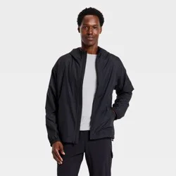 Men's Windbreaker Jacket - All In Motion™ Jet Black S