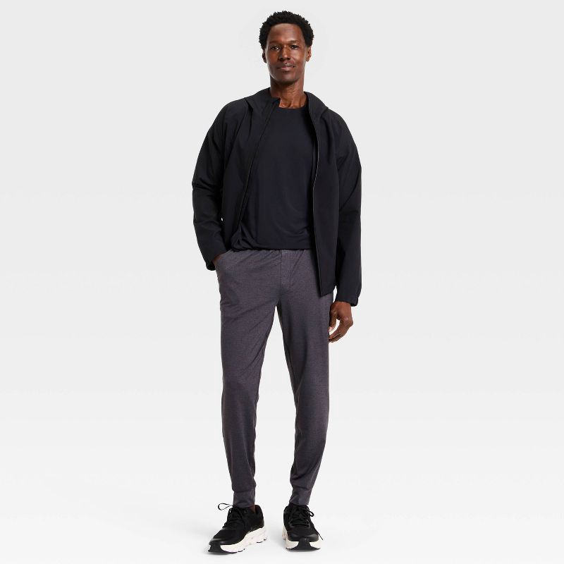 slide 2 of 3, Men's Waterproof Jacket - All In Motion™ Black L, 1 ct