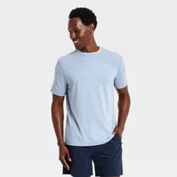 Men's Comfy Training T-Shirt - All In Motion™ Heathered Blue L