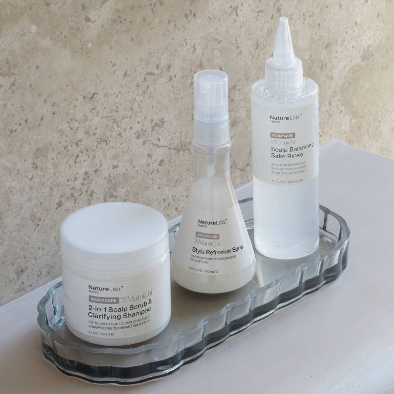 slide 12 of 12, NATURELAB. TOKYO Mainichi 2 in 1 Scalp Scrub and Clarifying Shampoo, 1 ct